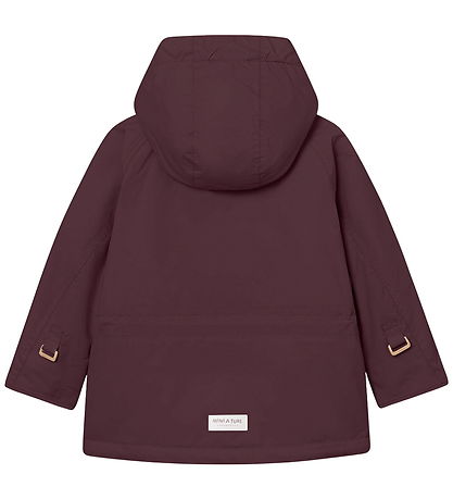 Mini A Ture Jakke - MatWally - Fudge Aubergine