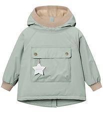 Mini A Ture Anorak - MatBabywen - Slate gray