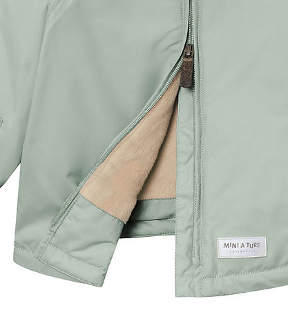 Mini A Ture Anorak - MatBabywen - Slate gray