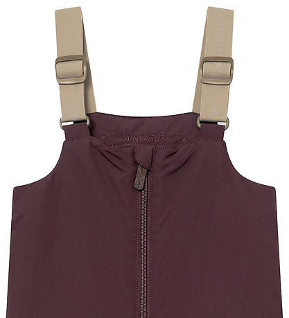 Mini A Ture Skibukser - MatWalentex - Fudge aubergine