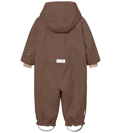 Mini A Ture Flyverdragt - MatWisti Fleece - Chestnut Brown