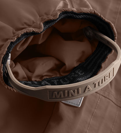 Mini A Ture Flyverdragt - MatWisti Fleece - Chestnut Brown