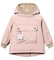 Mini A Ture Vinterjakke - MatBaby Wen Fleece Anorak - Adobe rose