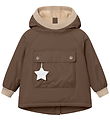 Mini A Ture Anorak - MatBabywen - Chestnut brown