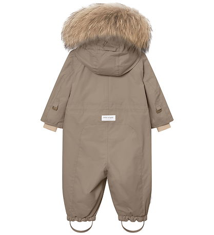 Mini A Ture Flyverdragt - MatWisti - Grey brown