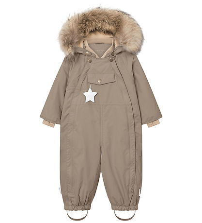 Mini A Ture Flyverdragt - MatWisti - Grey brown