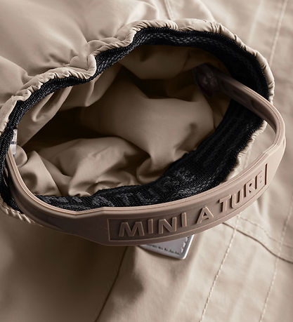 Mini A Ture Flyverdragt - MatWisti Fleece - Grey Brown