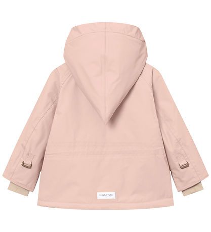 Mini A Ture Vinterjakke - MatWang Fleece - Adobe rose