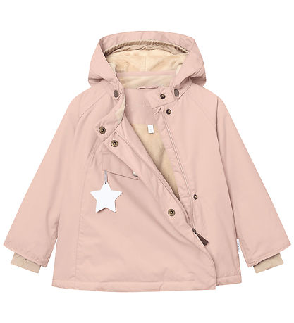 Mini A Ture Vinterjakke - MatWang Fleece - Adobe rose