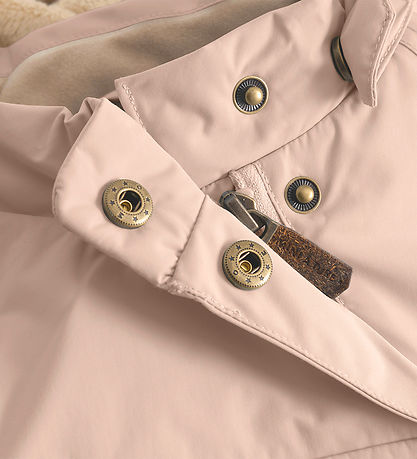 Mini A Ture Vinterjakke - MatWang Fleece - Adobe rose