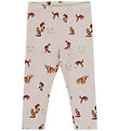 Petit Piao Leggings  - PPStar - Gray Morn Fox AOP