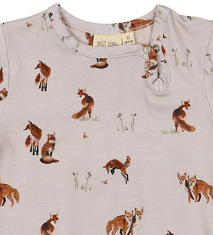 Petit Piao Body l/æ - PPStar - Gray Morn Fox AOP