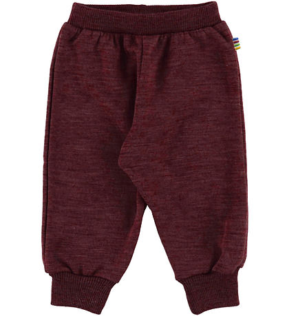 Joha Bukser - Uld - Burgundy