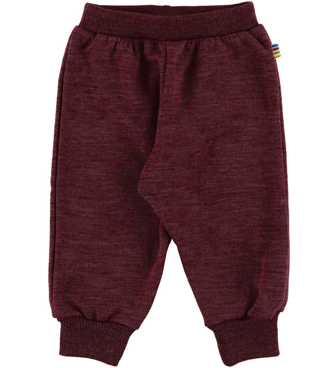 Joha Bukser - Uld - Burgundy
