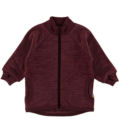 Joha Cardigan - Uld - Burgundy