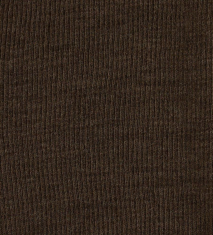 Joha Leggings - Uld - Mrk. Brun