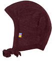 Joha Babyhjelm - Uld - Burgundy