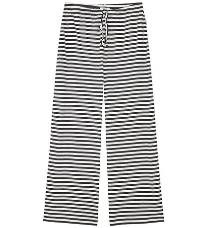 Mads Nørgaard Bukser - Rib - Verona -  Black/Vanilla Ice