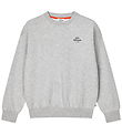 Mads Nørgaard Sweatshirt - Sonar - Grey Melange