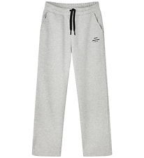 Mads Nørgaard Sweatpants - Phil - Grey Melange