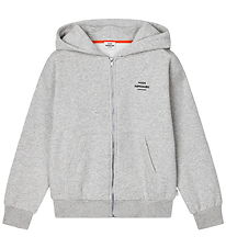 Mads Nørgaard Cardigan - Sonan - Grey Melange