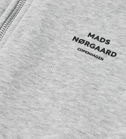 Mads Nørgaard Cardigan - Sonan - Grey Melange