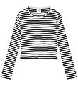 Mads Nørgaard Bluse - Tikka - Black/Vanilla Ice