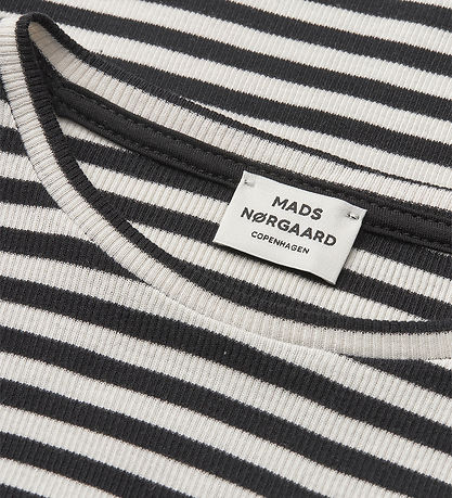Mads Nørgaard Bluse - Tikka - Black/Vanilla Ice