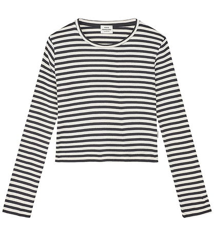 Mads Nørgaard Bluse - Tikka - Black/Vanilla Ice