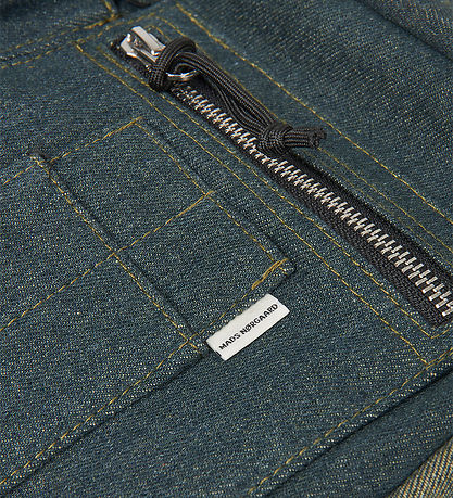 Mads Nørgaard Skuldertaske - Cappa -  Blue/Green Dye