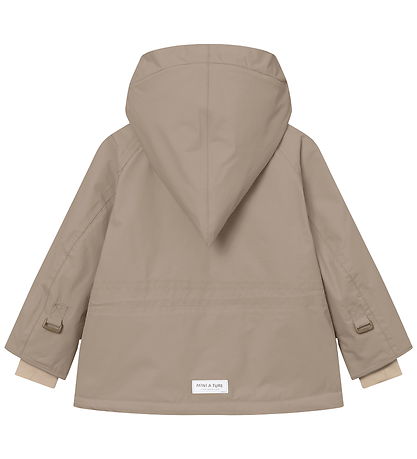 Mini A Ture Jakke - MatWang - Grey brown