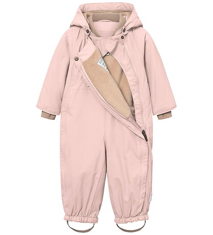 Mini A Ture Flyverdragt - MatWisti Fleece - Adobe rose