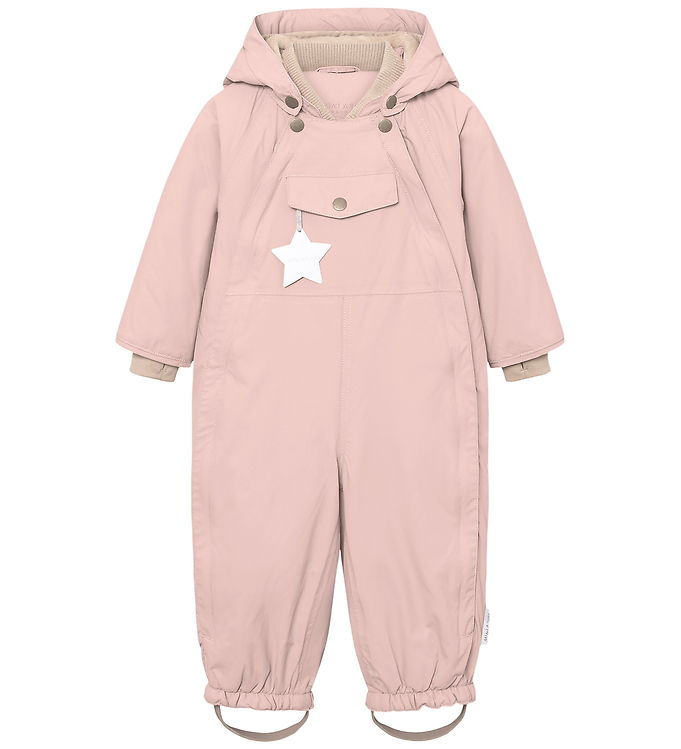 Mini A Ture Flyverdragt - MatWisti Fleece - Adobe rose