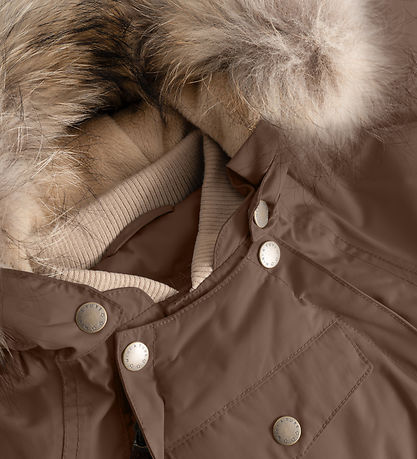 Mini A Ture Flyverdragt - MatWisti - Chestnut brown