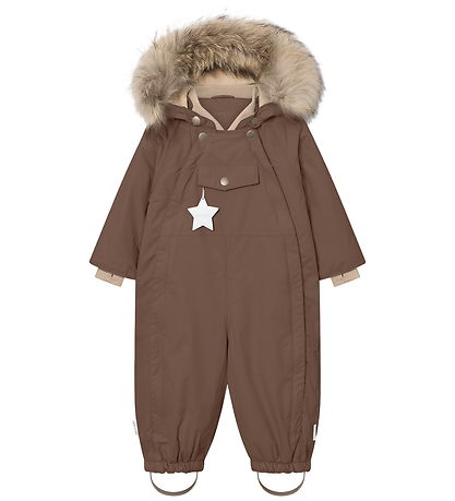 Mini A Ture Flyverdragt - MatWisti - Chestnut brown