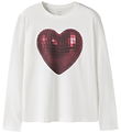 Name It Bluse - NkfVotea - Cloud Dancer/Disco Heart