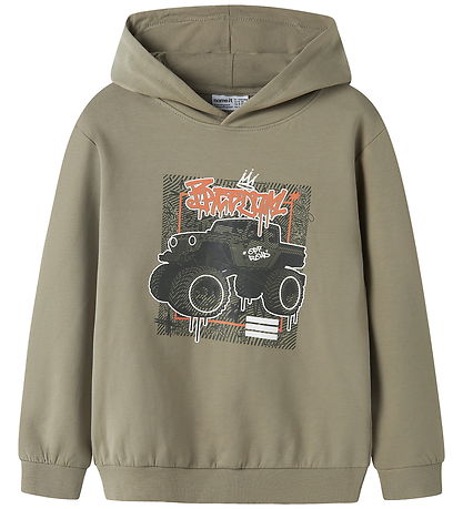 Name It Hættetrøje - NkmVugo - Mermaid/Off Road