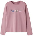 Name It Bluse - NkfVeen - Lilas/Butterfly