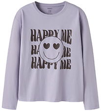 Name It Bluse - NkfVeen - Heirloom Lilac/Happy Me