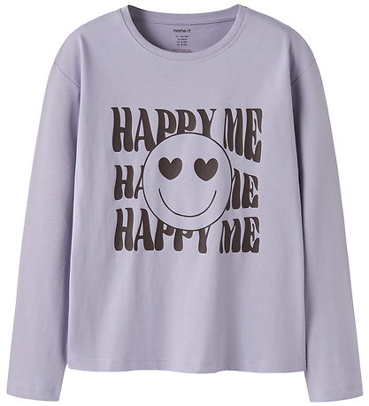 Name It Bluse - NkfVeen - Heirloom Lilac/Happy Me