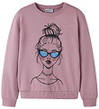 Name It Sweatshirt - NkfVasacha - Lilas/Girl