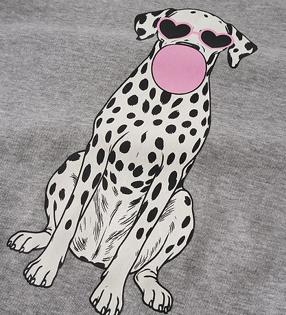 Name It Sweatshirt - NkfVasacha - Grey Melange/Bubble Dog