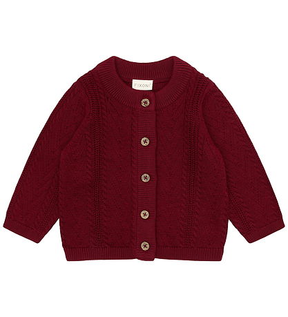 Fixoni Cardigan - Strik - Tibetan Red