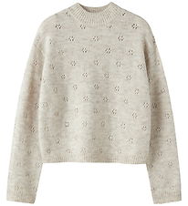 LMTD Bluse - Strik - NlfNamelyn - Oatmeal