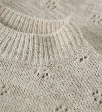 LMTD Bluse - Strik - NlfNamelyn - Oatmeal