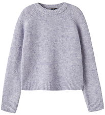 LMTD Bluse - Strik - NlfBullo - Misty Lilac