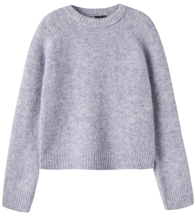 LMTD Bluse - Strik - NlfBullo - Misty Lilac