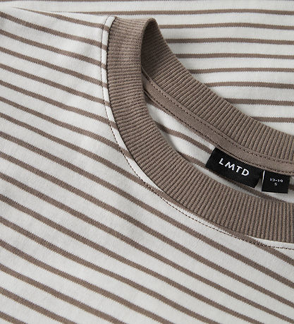 LMTD Bluse - NlfNilan - Pine Bark/Gardenia