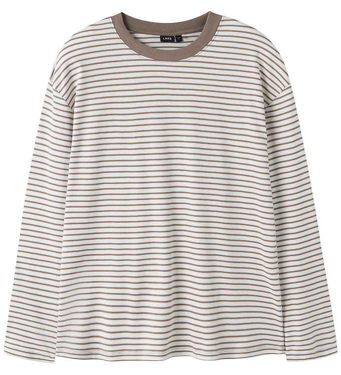 LMTD Bluse - NlfNilan - Pine Bark/Gardenia