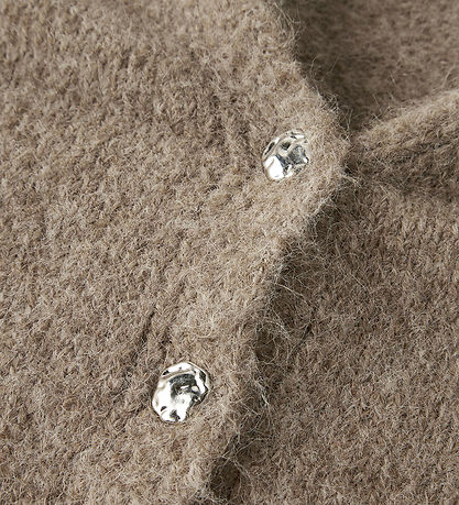 LMTD Cardigan - Strik - NlfBullo - Mocha Meringue